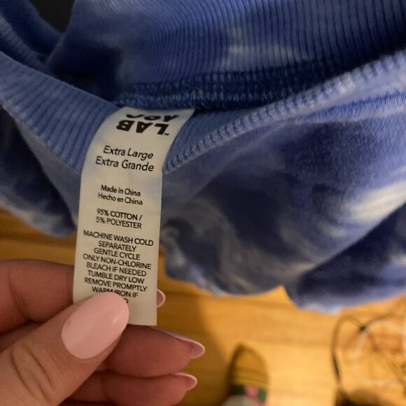 Shibori print workout sweatshirt - Picture 3 of 4